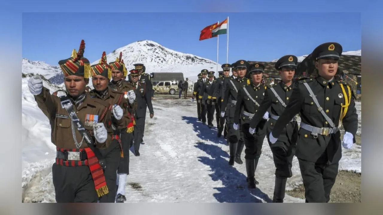 India China Eastern Ladakh Indian Army Chinese Military LAC