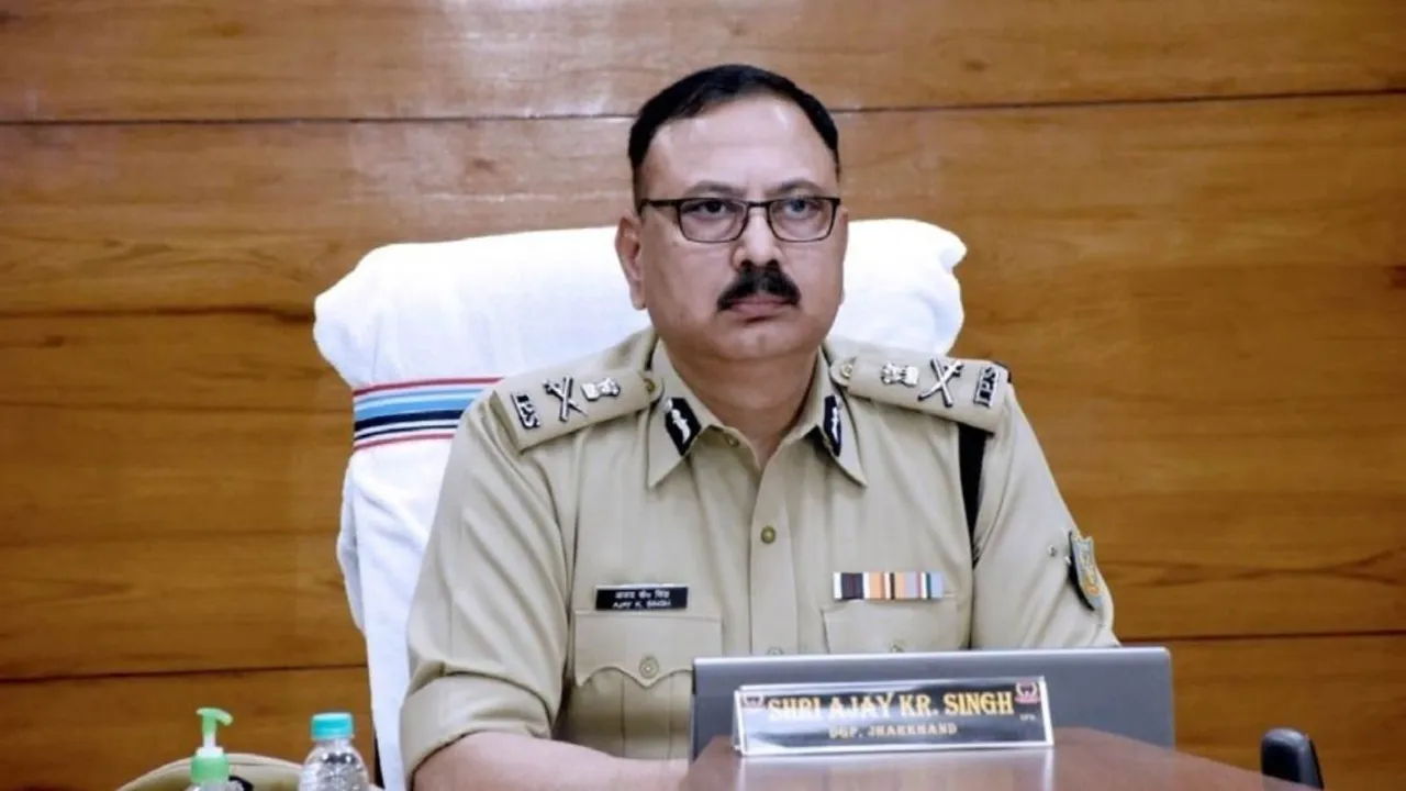 Jharkhand DGP Ajay Kumar Singh