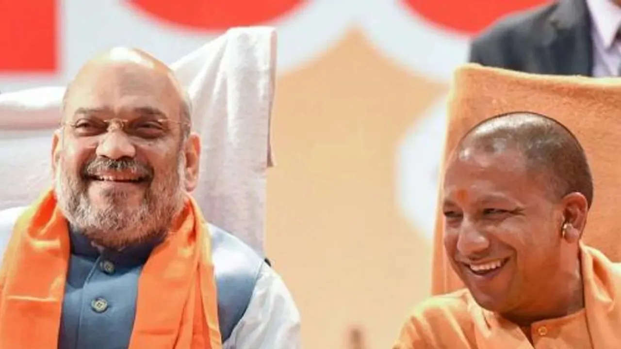 Amit Shah Yogi Adityanath
