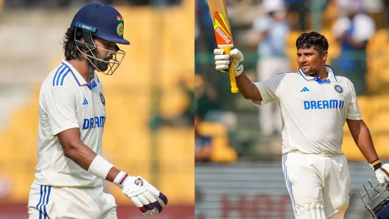 KL Rahul Sarfaraz Khan