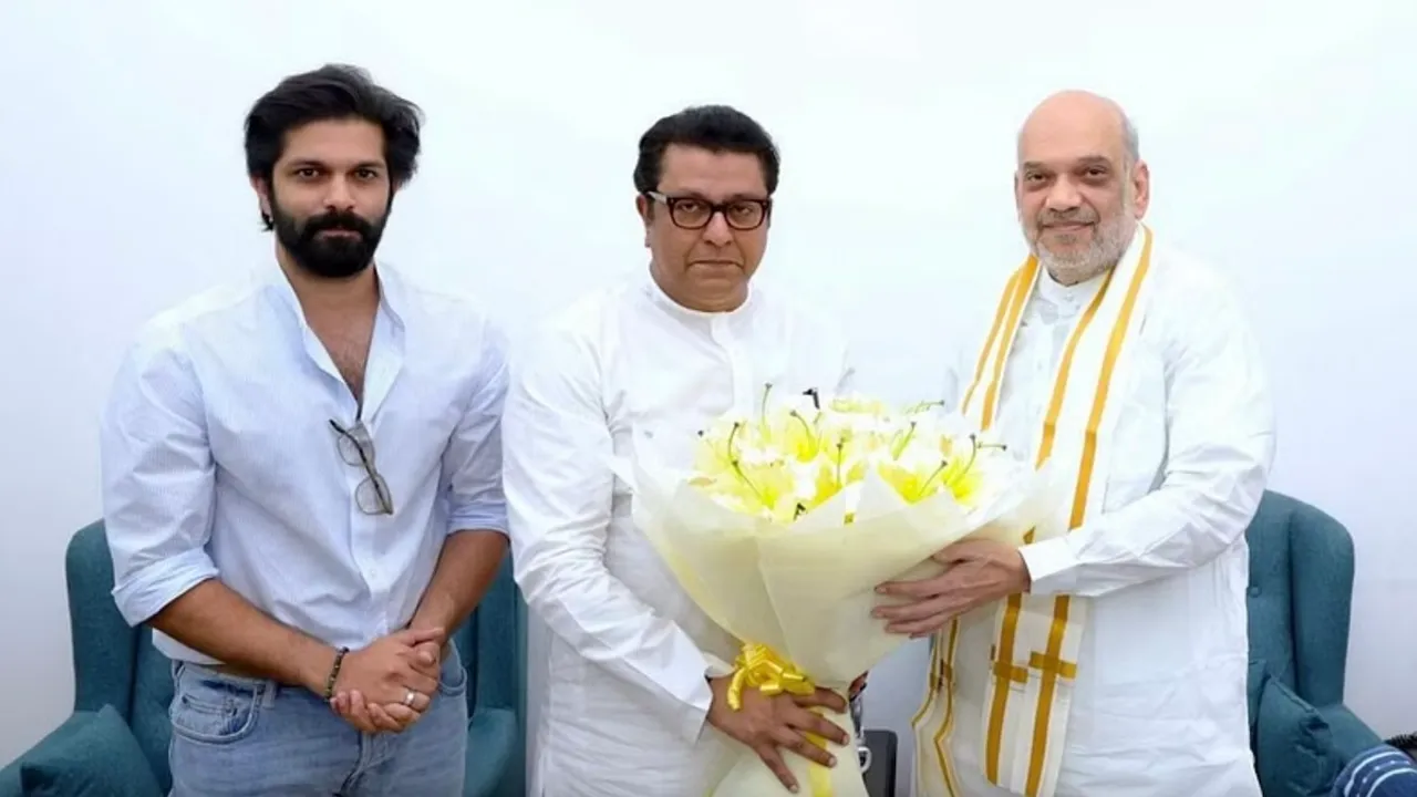 Amit Thackeray, Raj Thackeray and Amit Shah