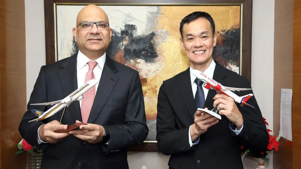 Air India and Singapore Airlines