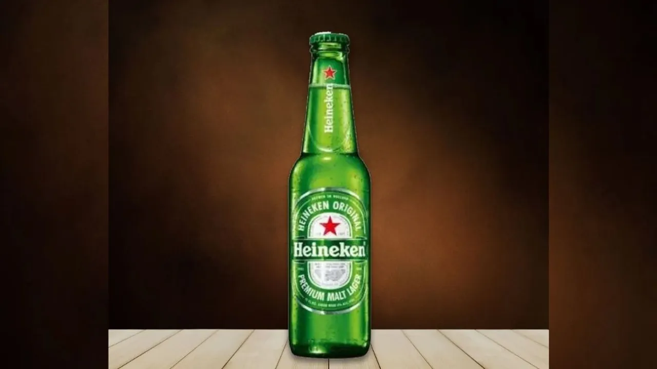 Heineken's premium beer