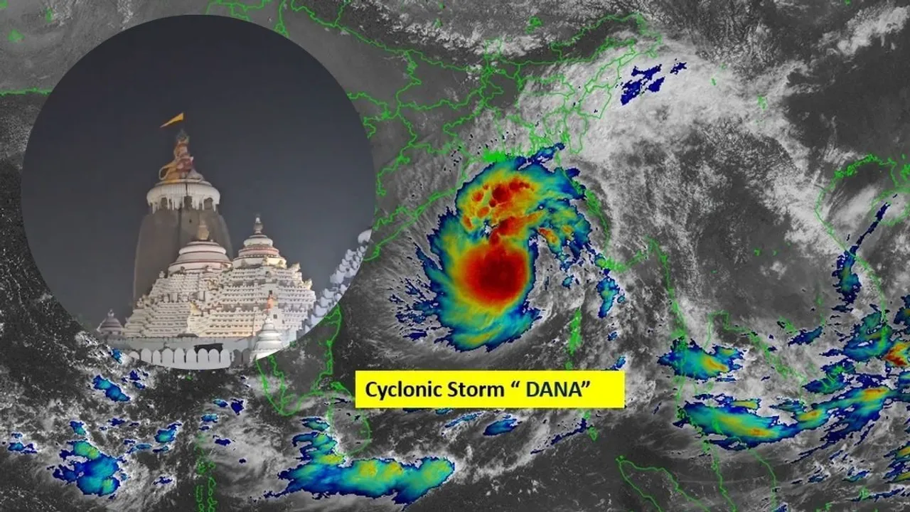 Cyclone Dana and Jagannath temple