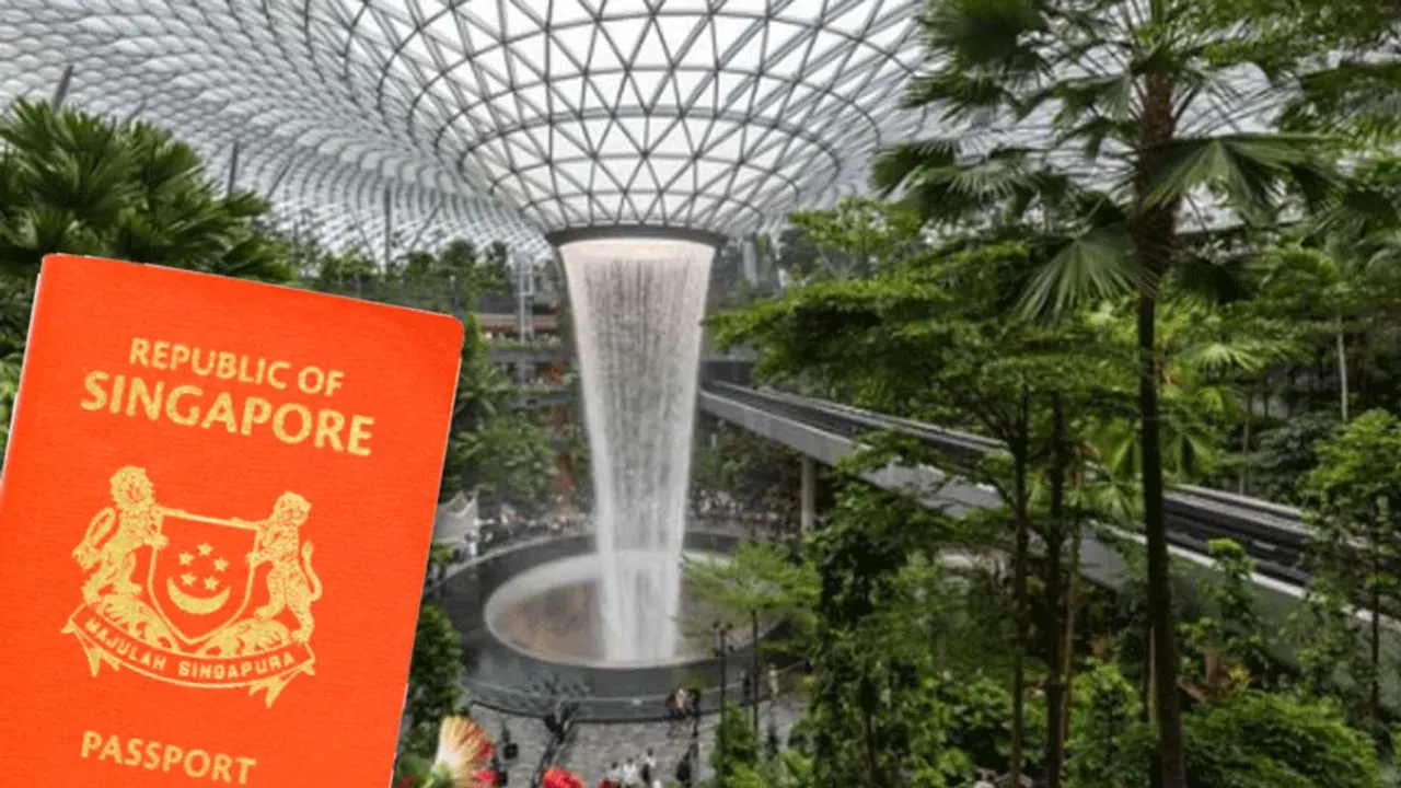 Jewel Changi Airport in Singapore