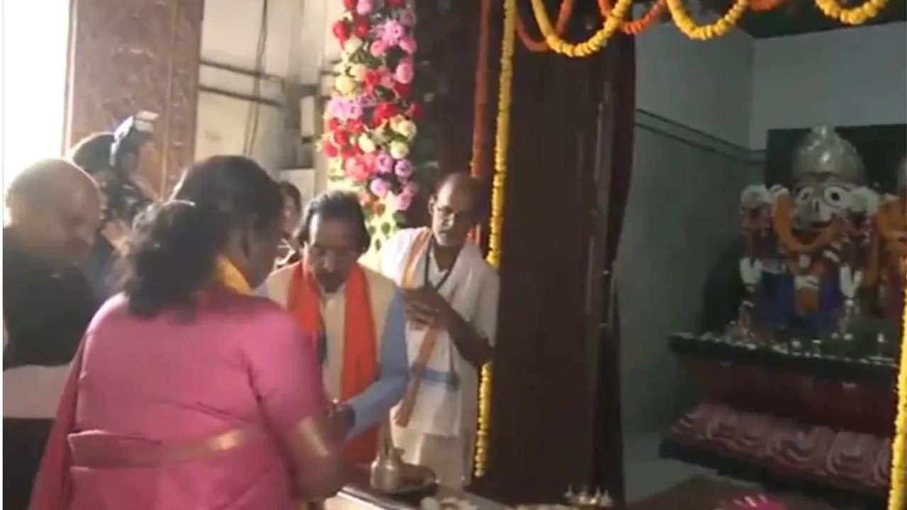 Droupadi Murmu Jagannath temple
