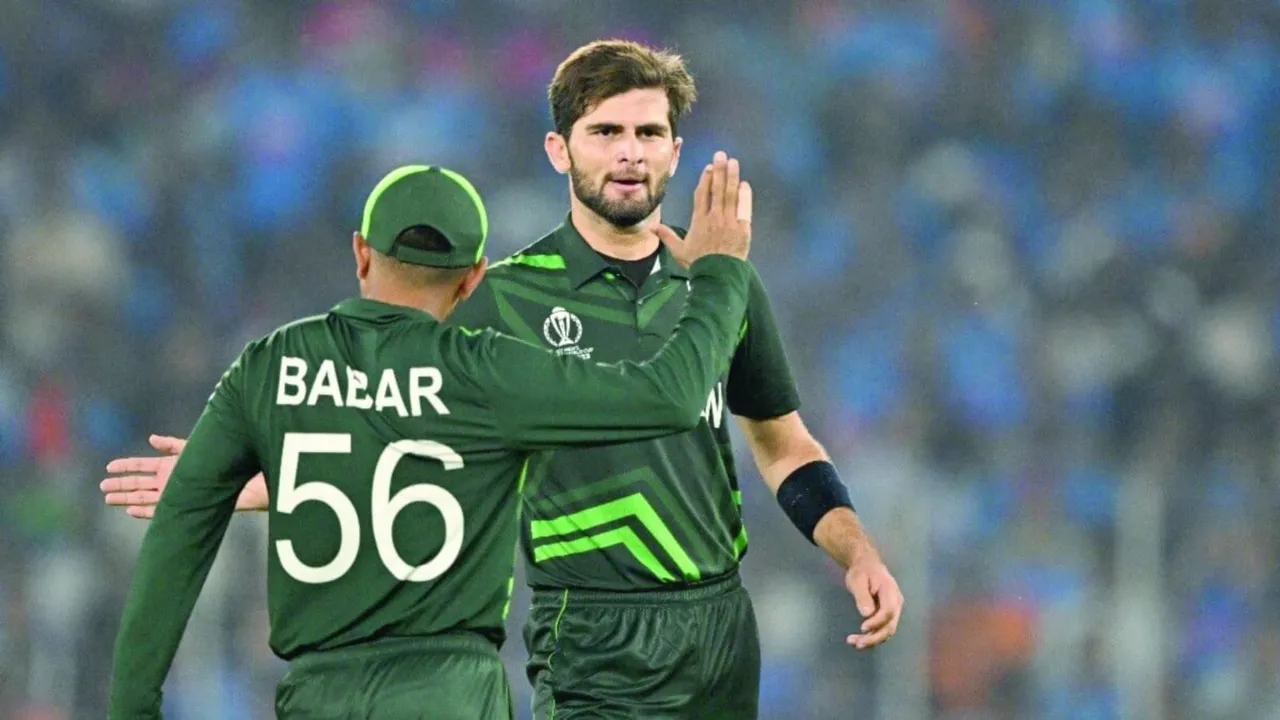 Babar Azam Shaheen Shah Afridi