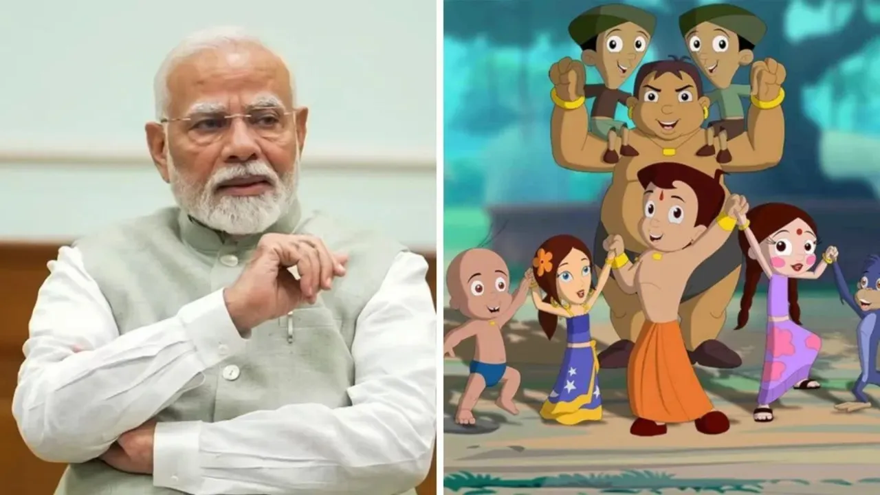 Chhota Bheem Narendra Modi