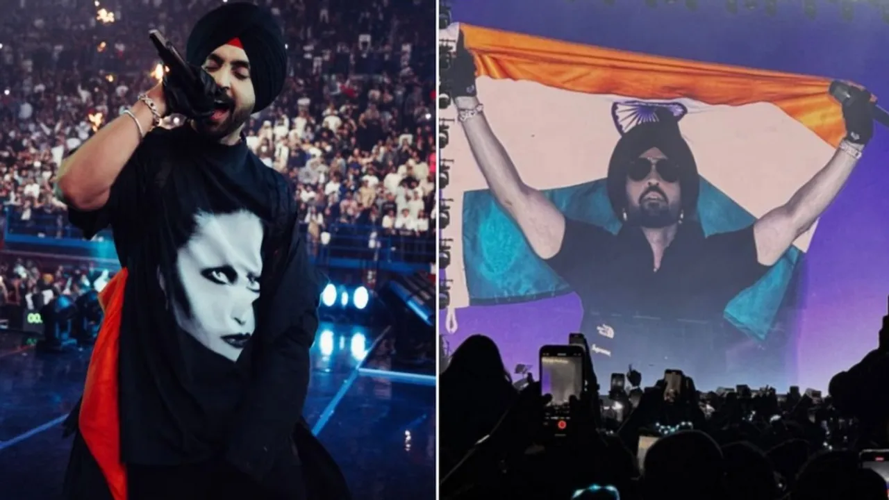 Diljit Dosanjh Jawaharlal Nehru stadium New Delhi