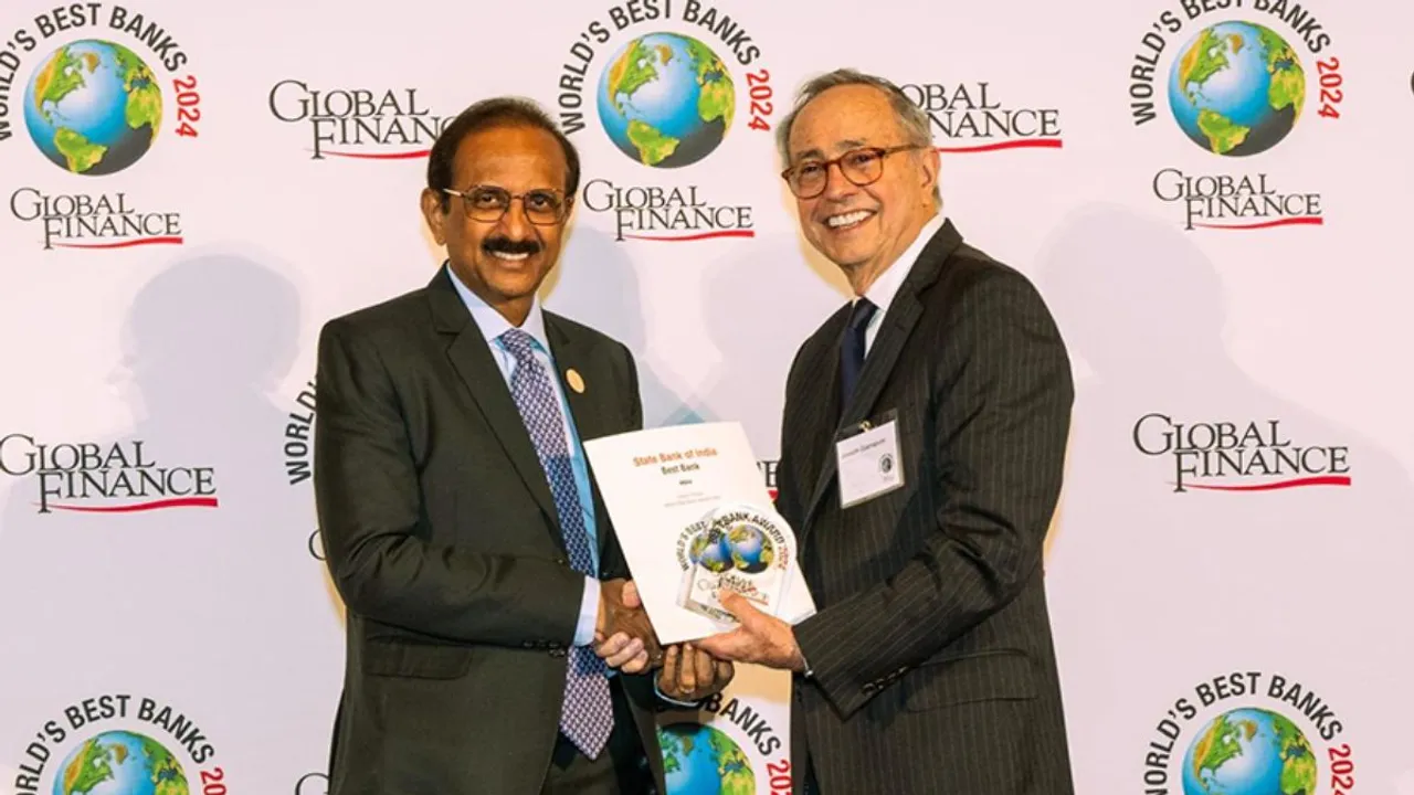 SBI named Best Bank in India for 2024 by Global Finance Magazine