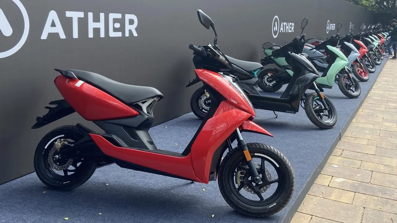 Ather Energy scooters