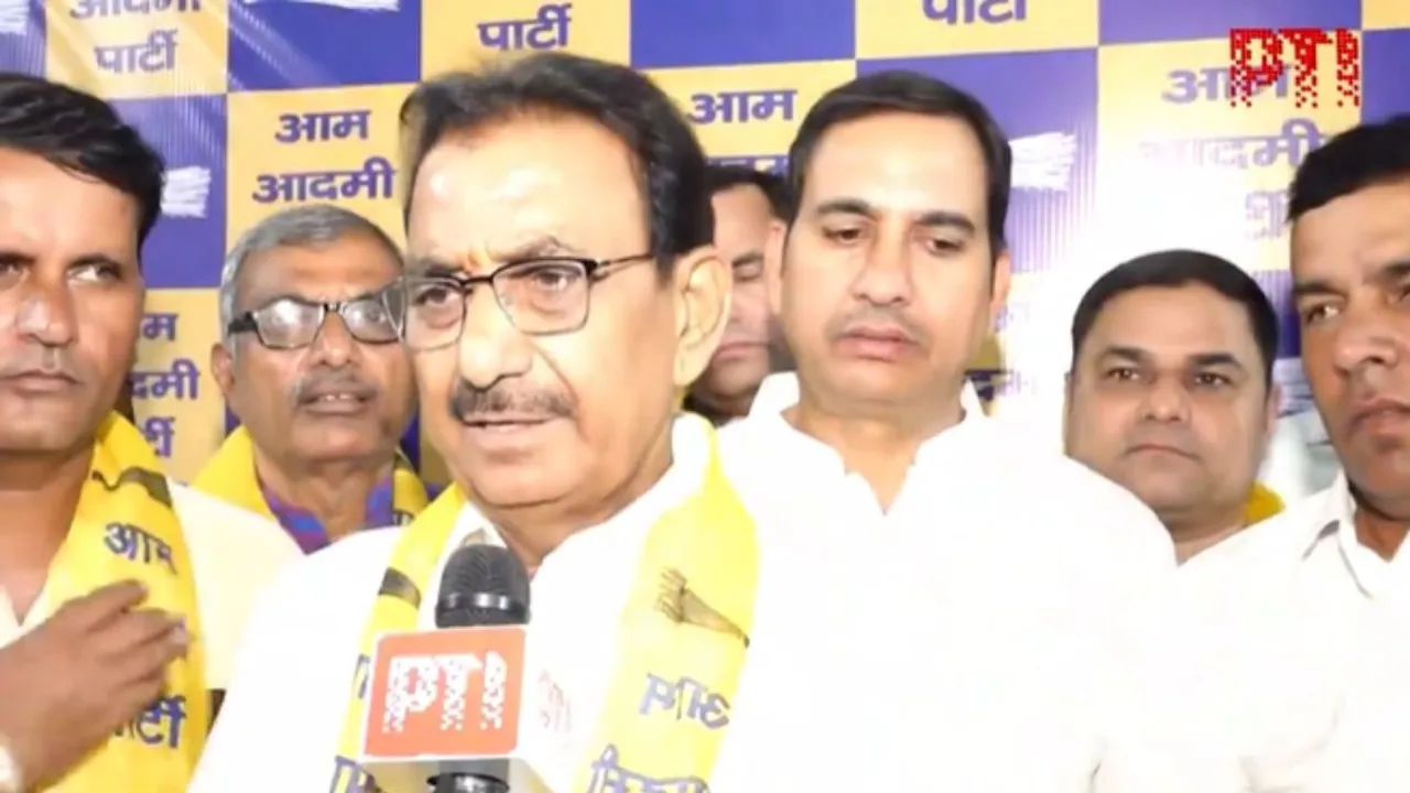 MLA Brahm Singh Tanwar joined the ruling Aam Aadmi Party (AAP) on Thursday