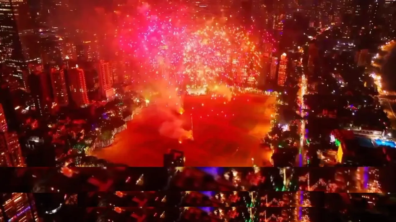Shivaji park mumbai diwali