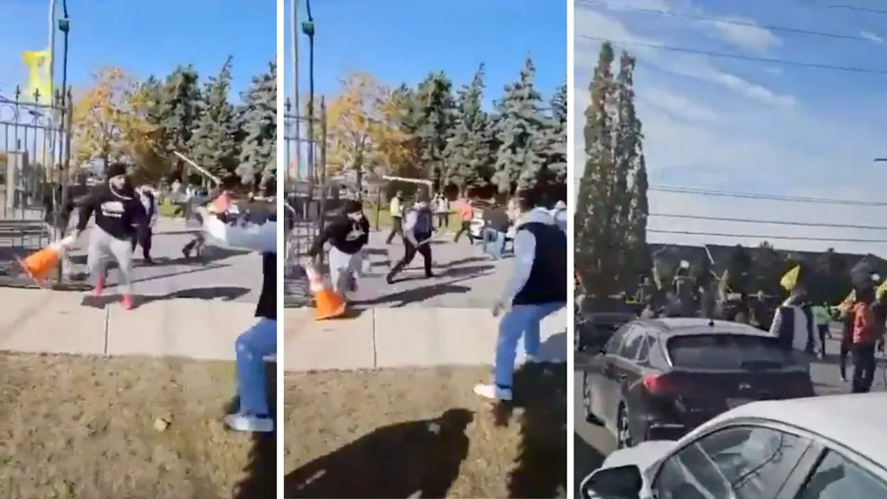 Canada Brampton Hindu Temple attack