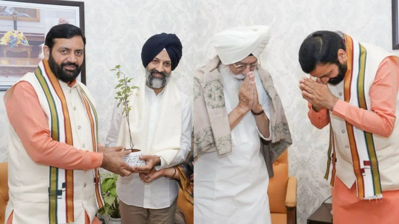 Gurinder Singh Dhillon Nayab Singh Saini