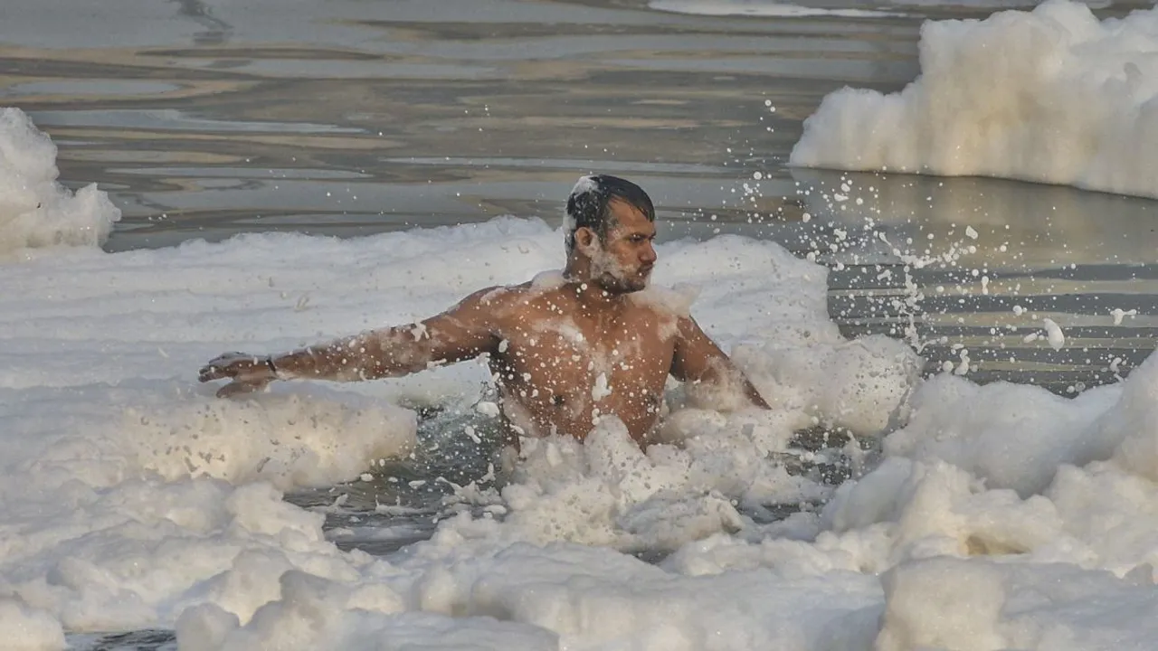Yamuna water pollution