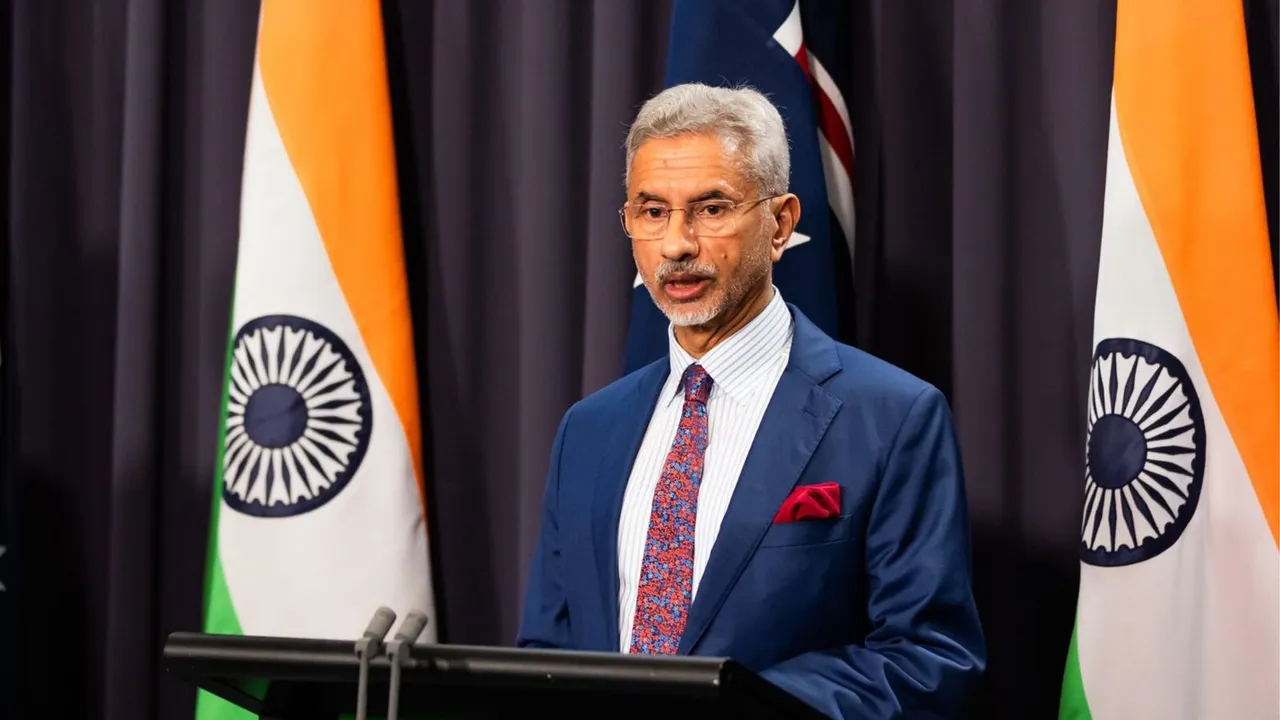 External Affairs Minister S Jaishankar, in Canberra, Australia.