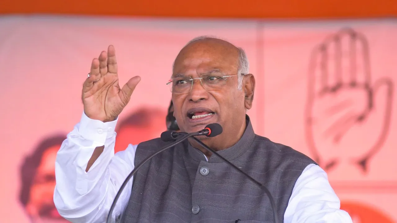Congress president Mallikarjun Kharge (File image)