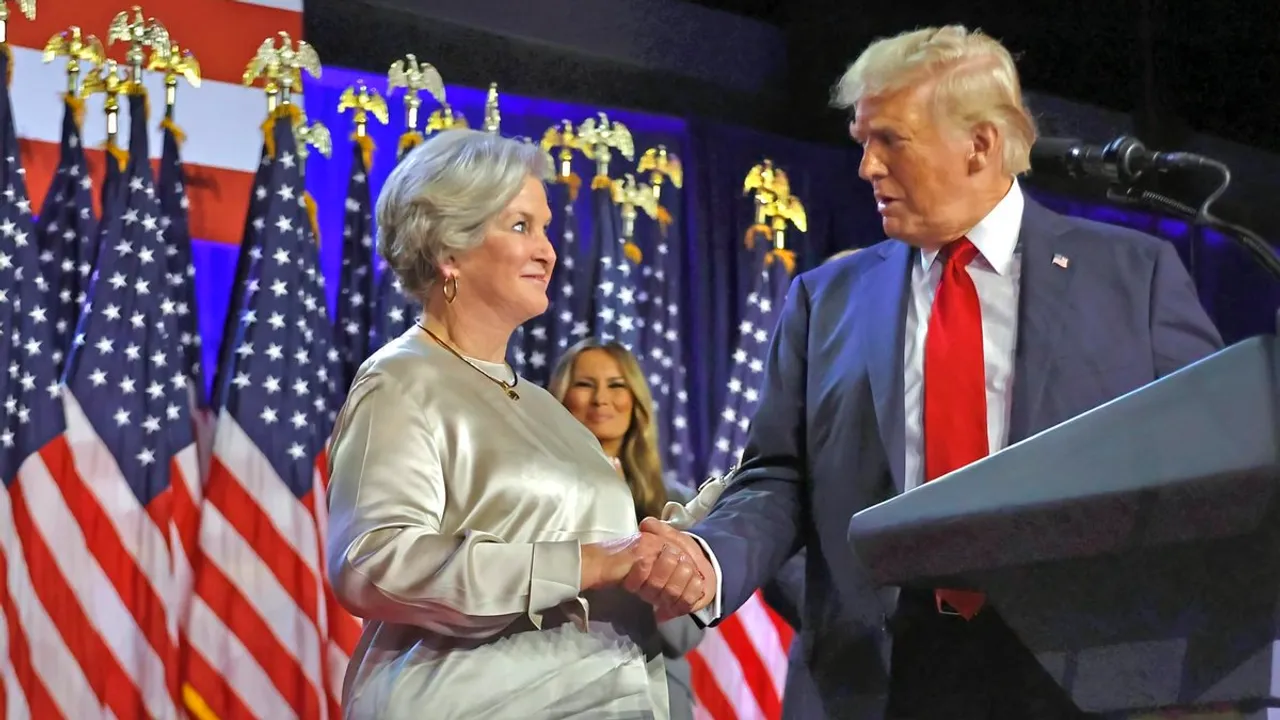 Susan Wiles and Donald Trump