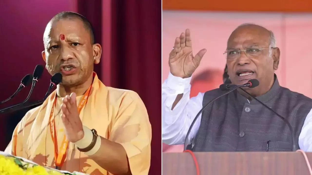 Yogi Adityanath Mallikarjun Kharge