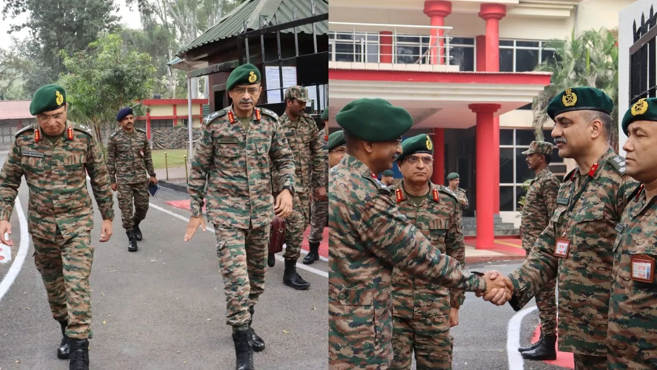 Northern Commander Lt Gen M V Sudhindra Kumar Udhampur