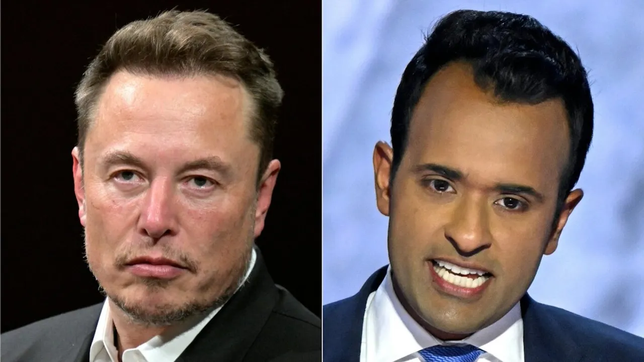 Elon Musk and Vivek Ramaswamy