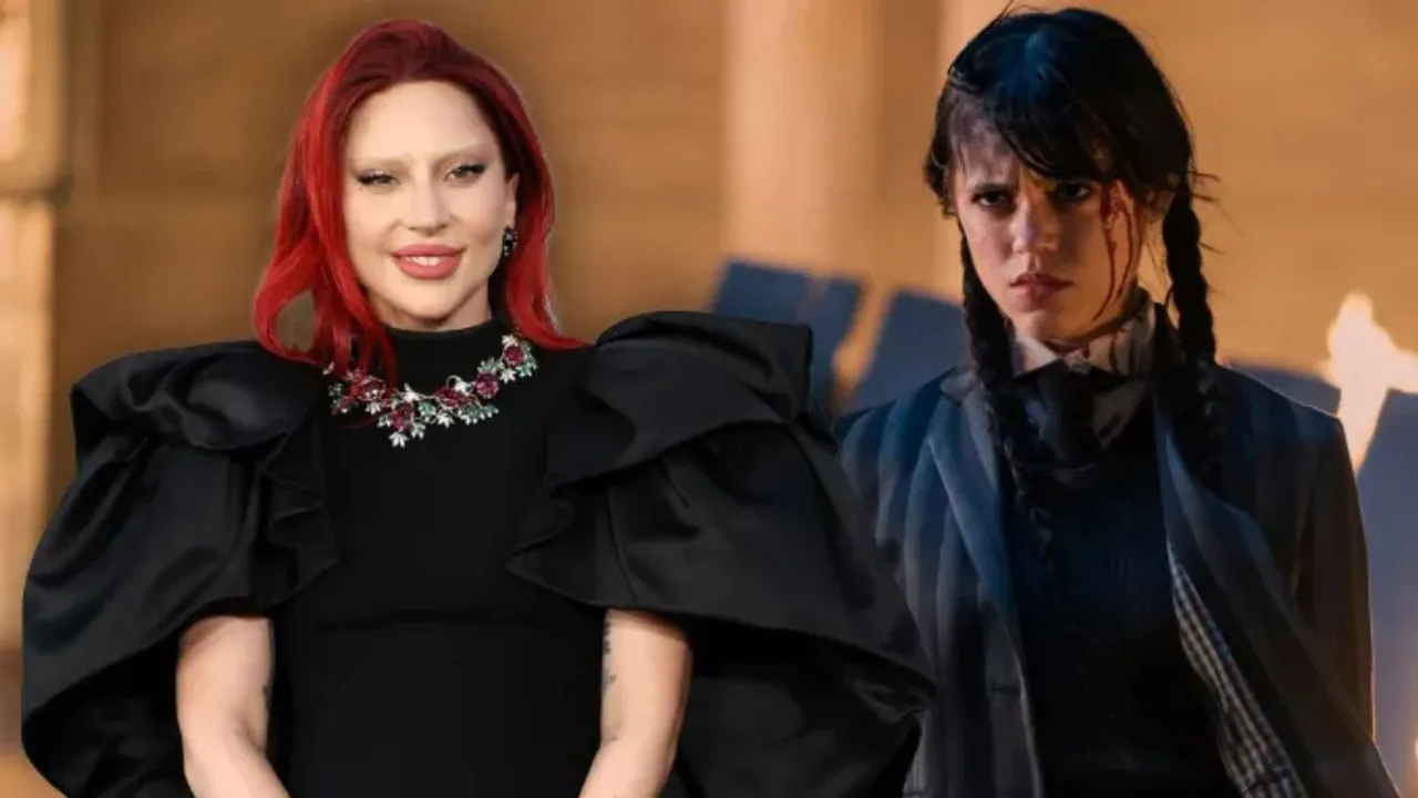 Lady Gaga and Jenna Ortega (File image)