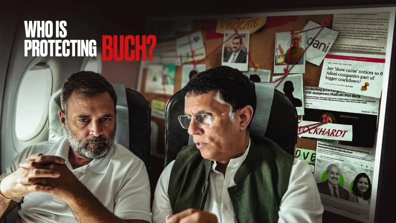 Madhabi Buch scandal Madhabi Puri Buch SEBI Congress Rahul Gandhi