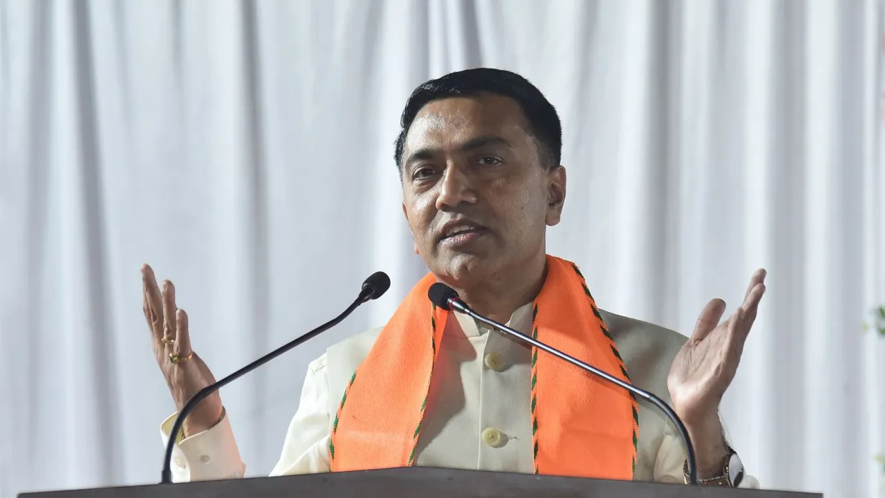 Goa Chief Minister Pramod Sawant (File image)