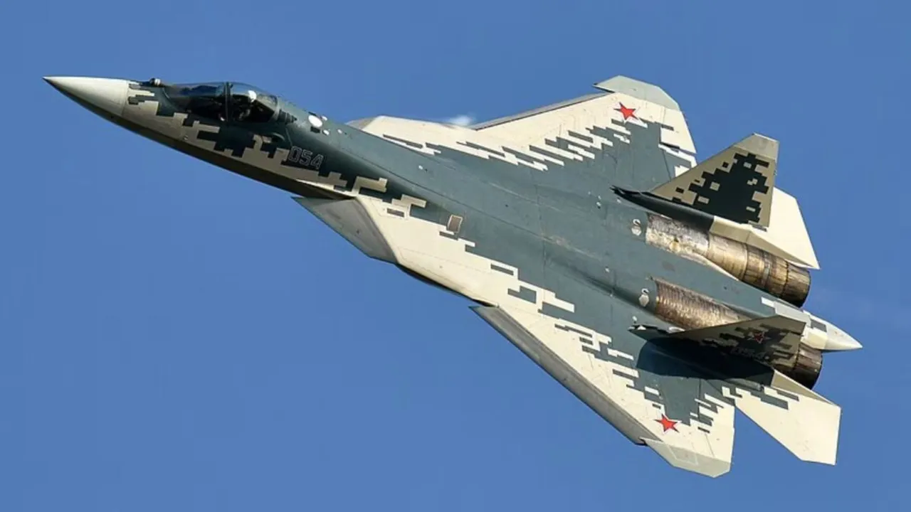 Su-57 Zhuhai Airshow