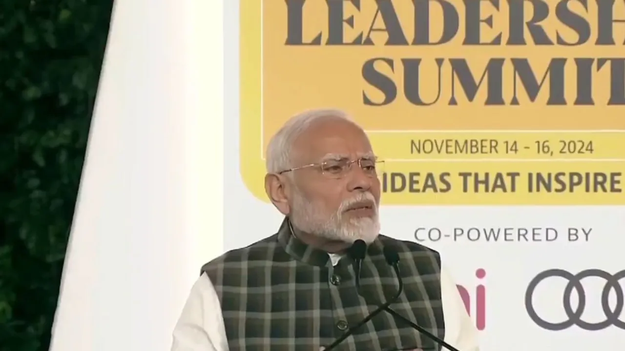 Narendra Modi HT Leadership Summit