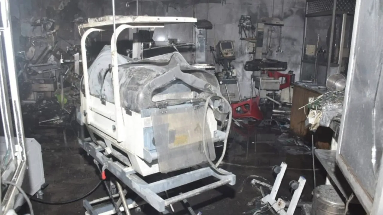 Jhansi medical college fire