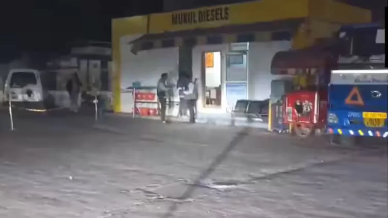 Delhi's Gokulpuri petrol pump