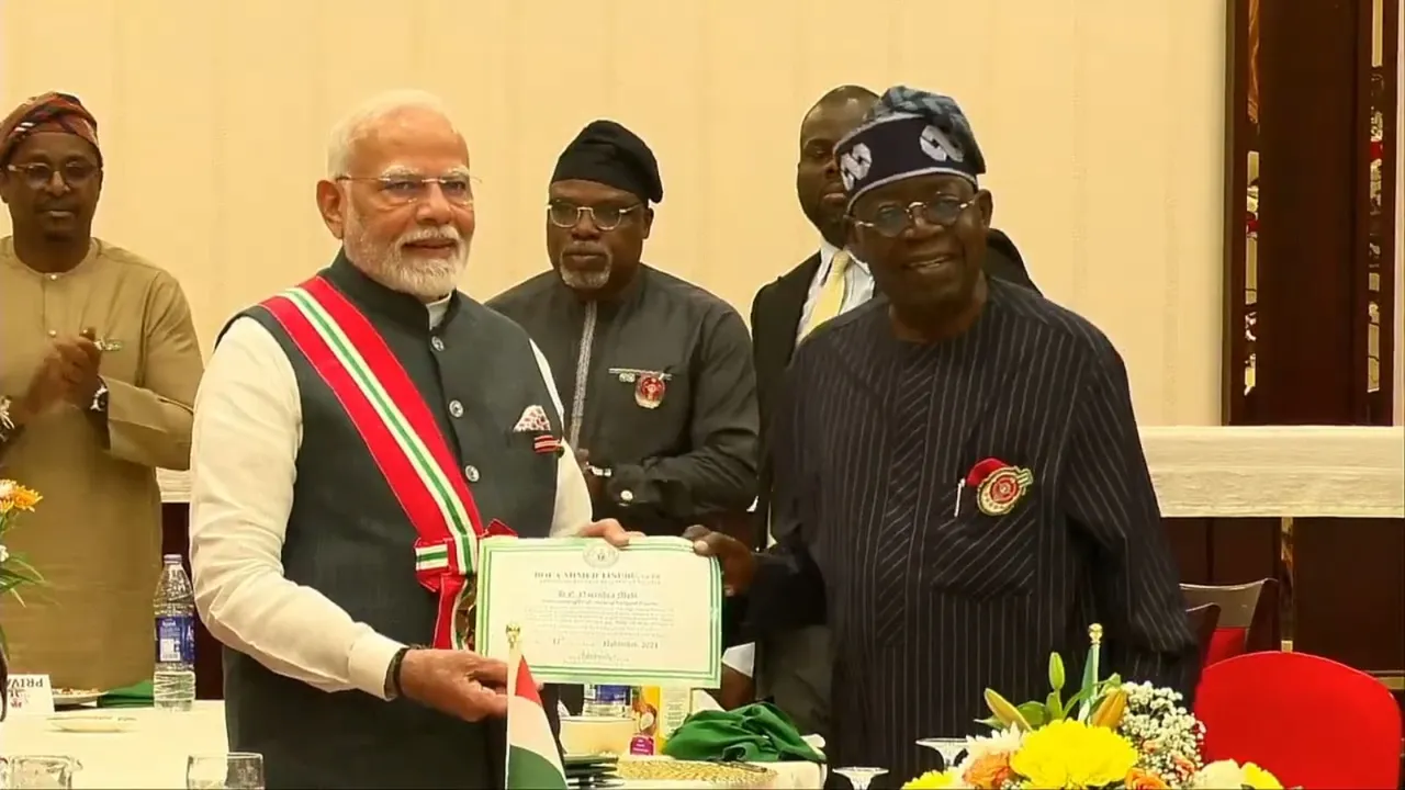 Narendra Modi Nigeria Award