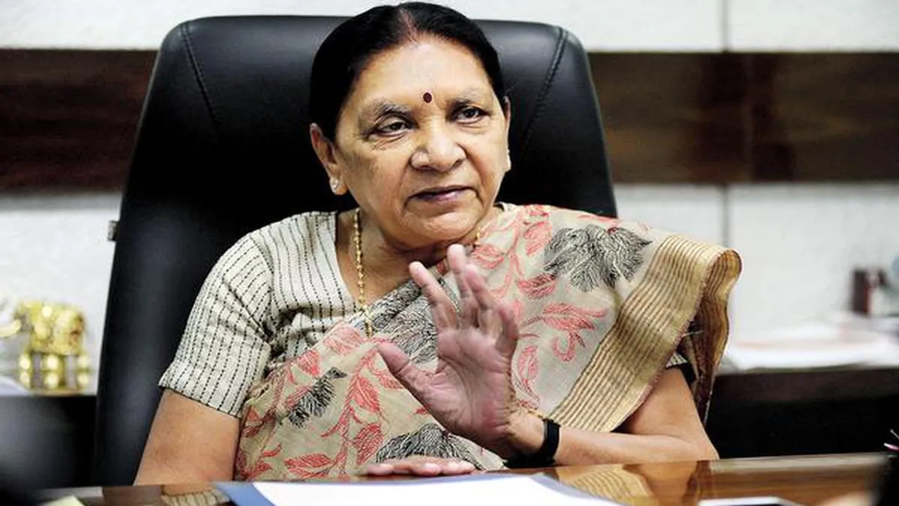 Former Gujarat Chief Minister Smt. Anandiben Patel (File image)