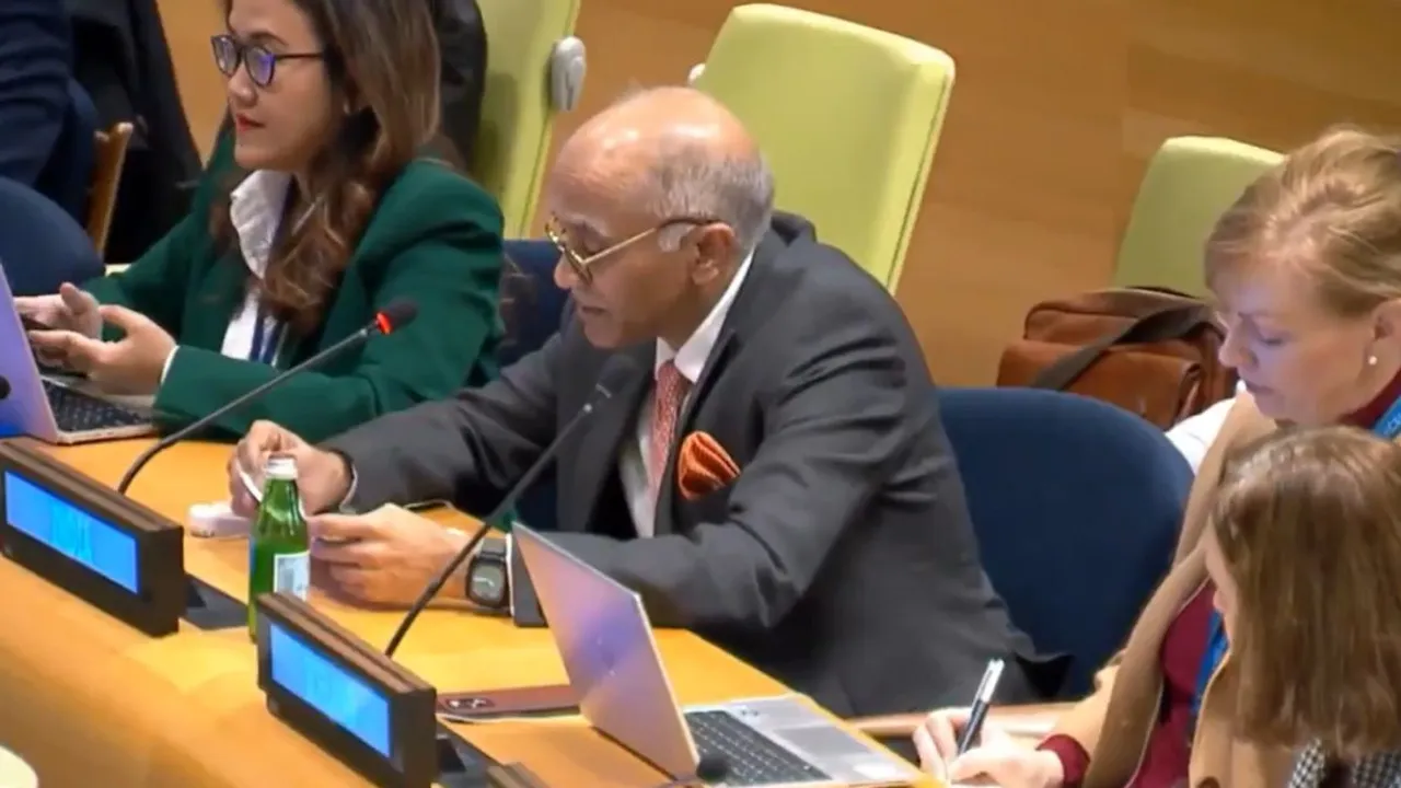 Parvathaneni Harish at UN