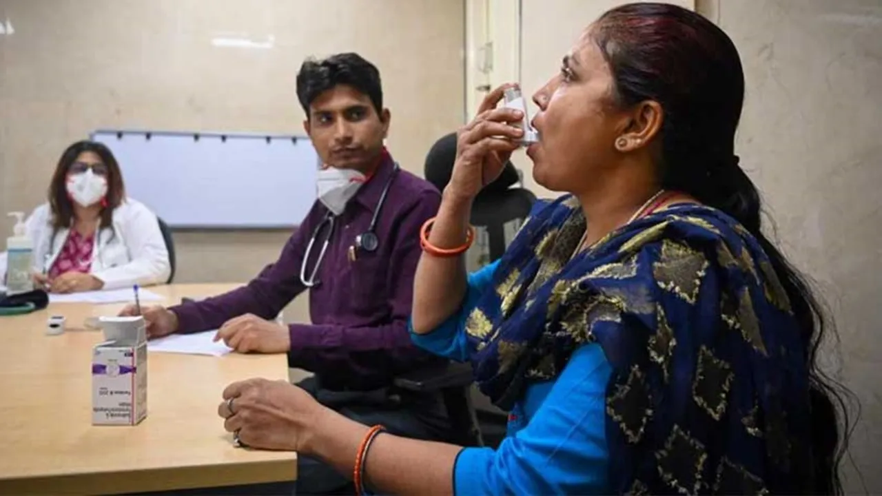 bronchitis in delhi Asthma Air Pollution