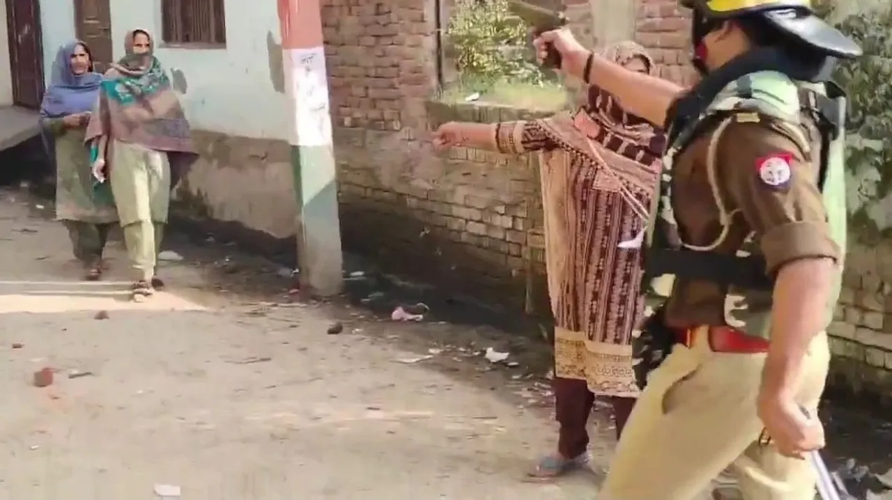 Screenshot from the video shared by Samajwadi Party chief Akhilesh Yadav and former journalist Rohini Singh