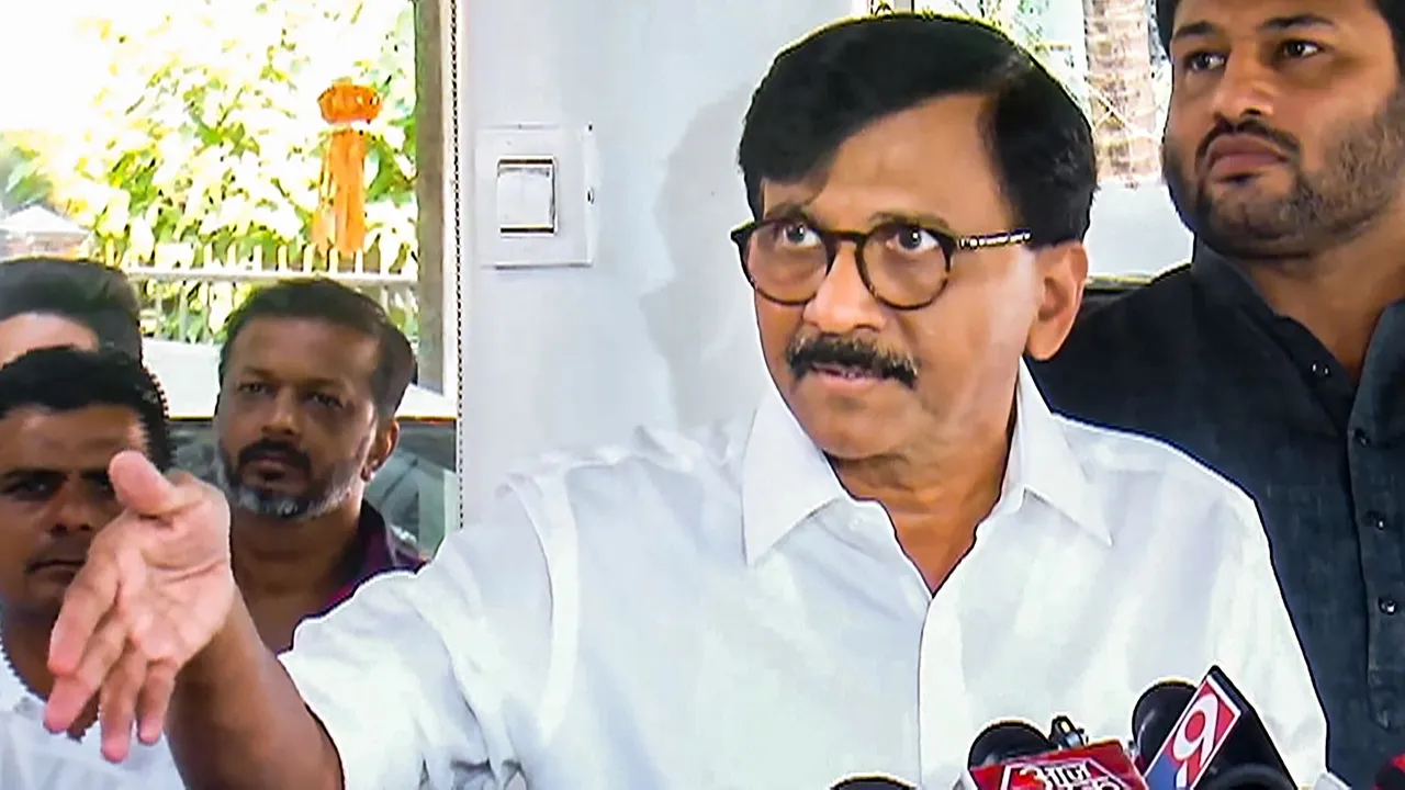 Shiv Sena (UBT) MP Sanjay Raut (File image)