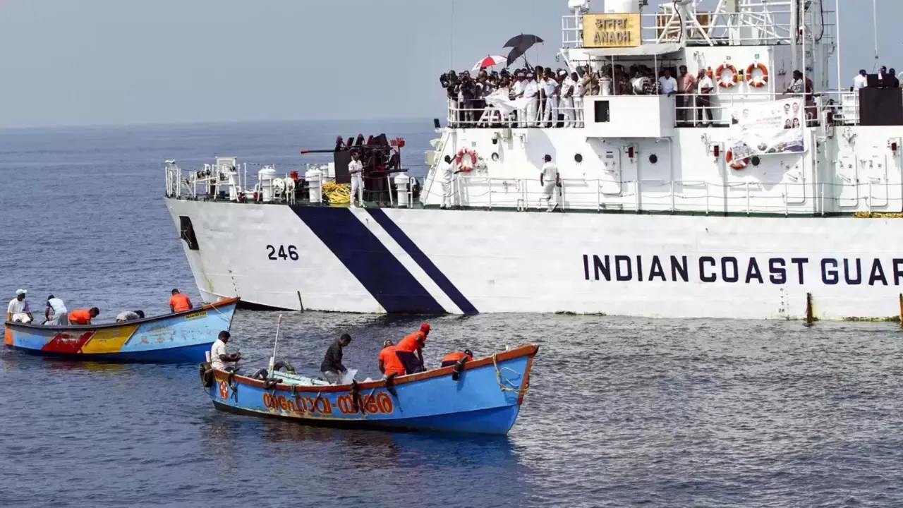 Indian Coast Guard Drug Seize Drug Haul