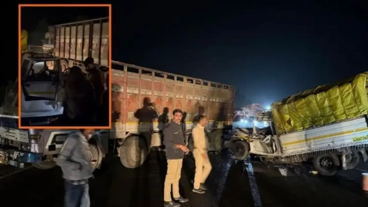  van-truck collision in Gujarat's Surendranagar