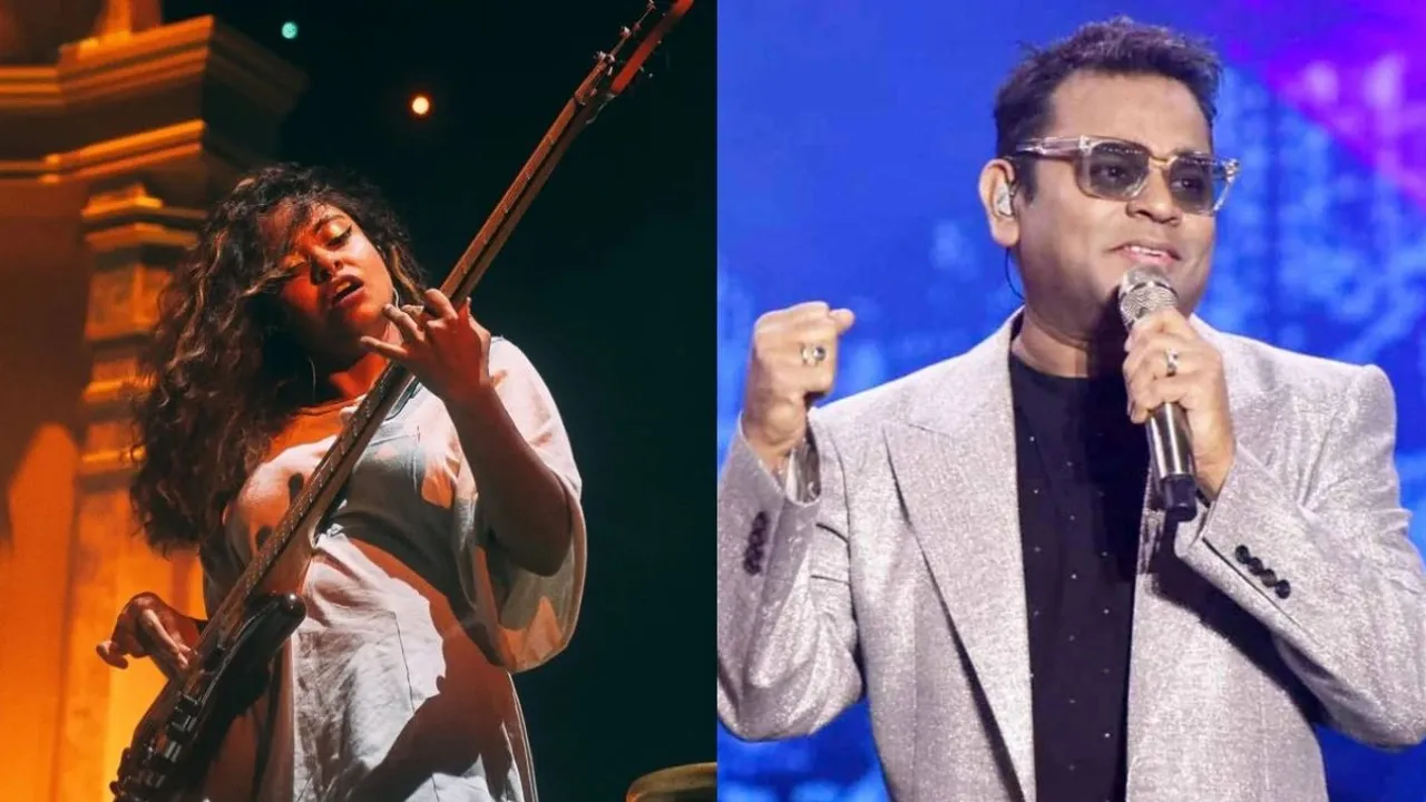 Bassist Mohini Dey and AR Rahman