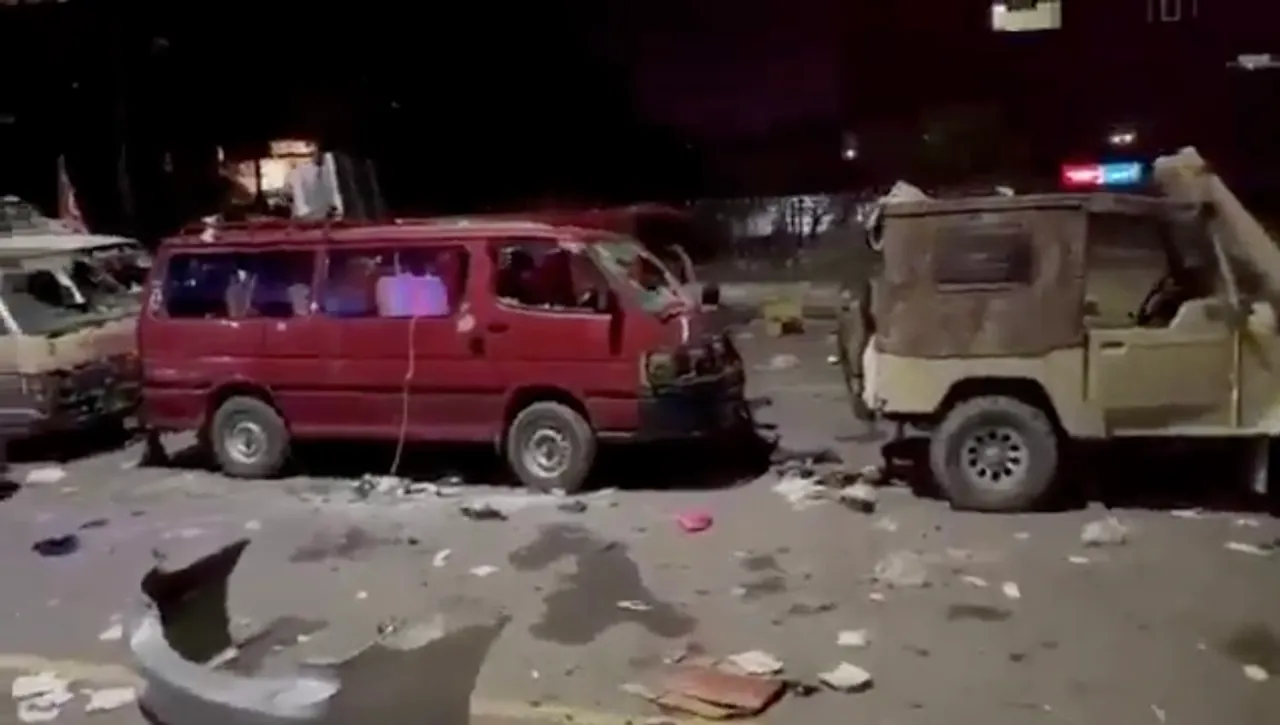 Islamabad police crackdown