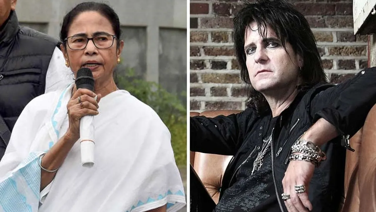 Mamata Banerjee and Kee Marcello