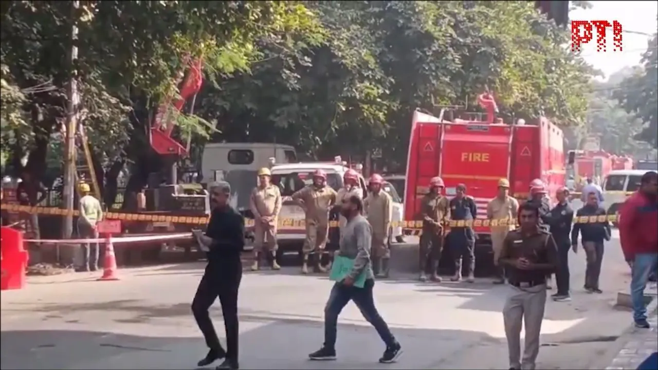 Blast near PVR in Prashant Vihar