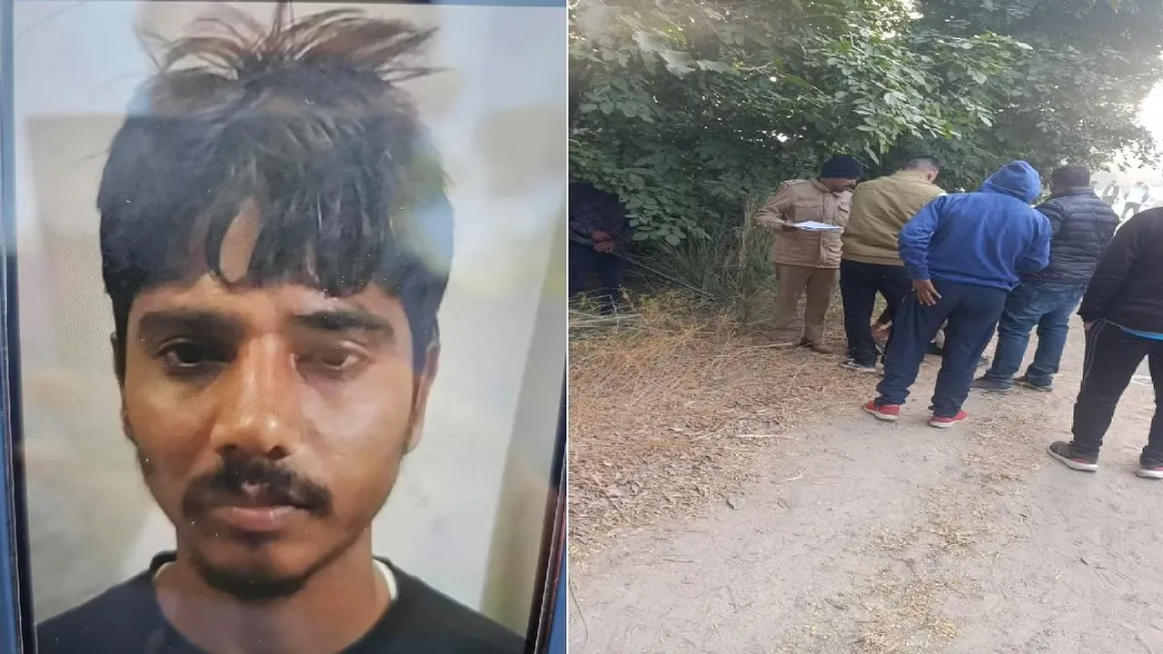 A wanted gangster Saroj Rai was gunned down in an encounter near Bar Gurjar village on Friday