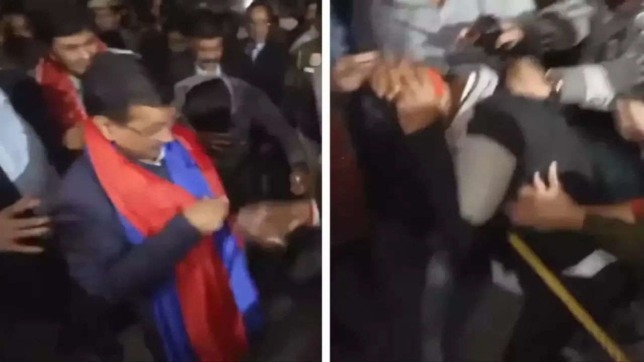 Arvind Kejriwal Ink Attack
