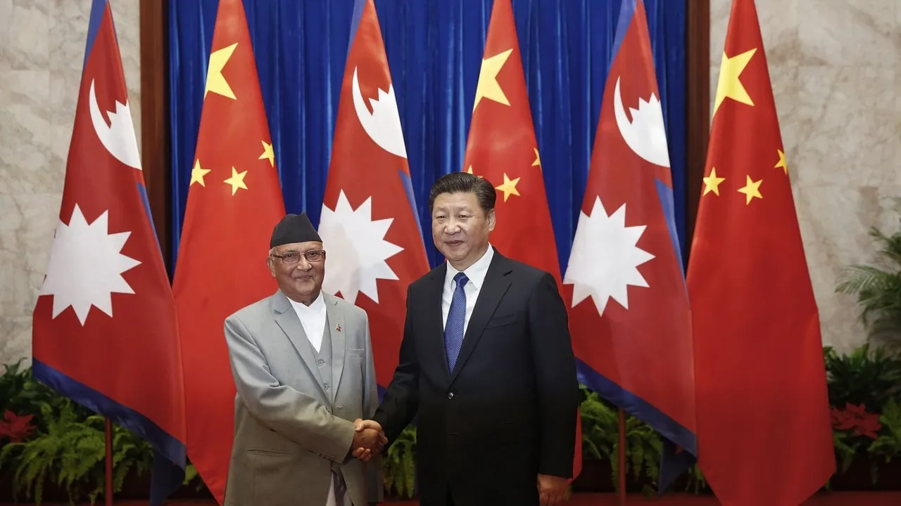 Nepal China K P Sharma Oli Xi Jinping