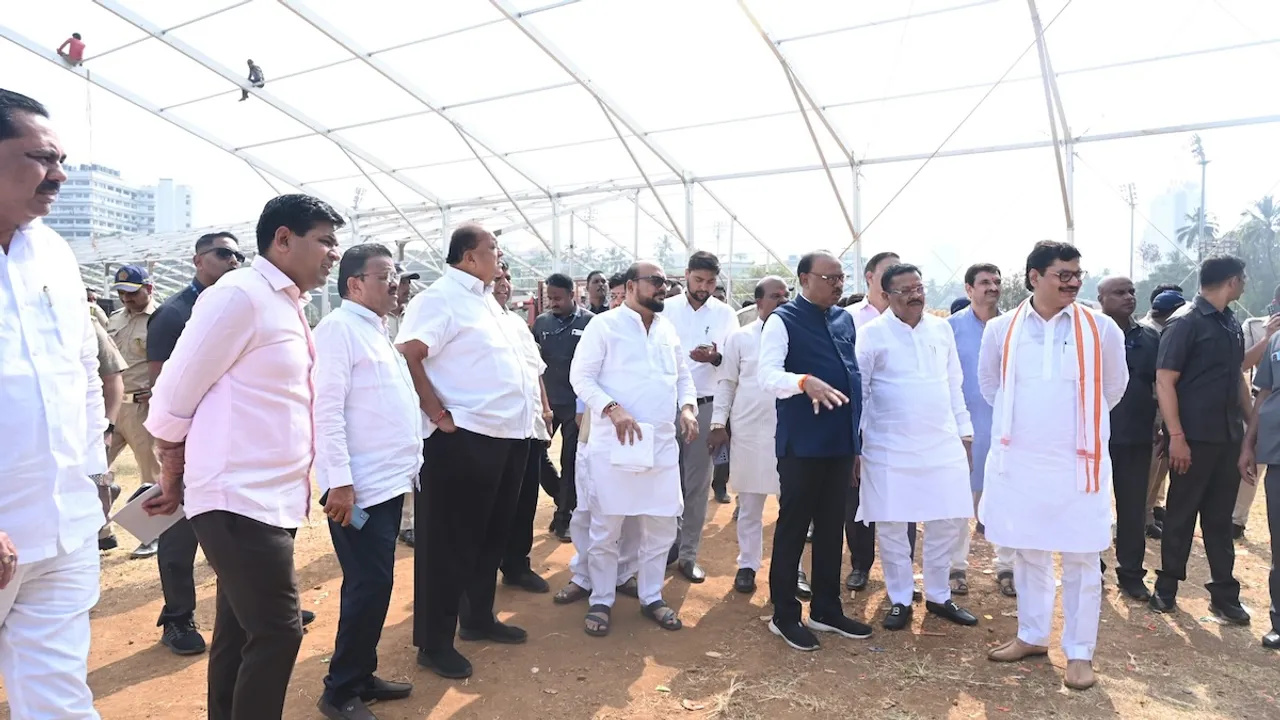 Azad Maidan Mumbai swearing-in