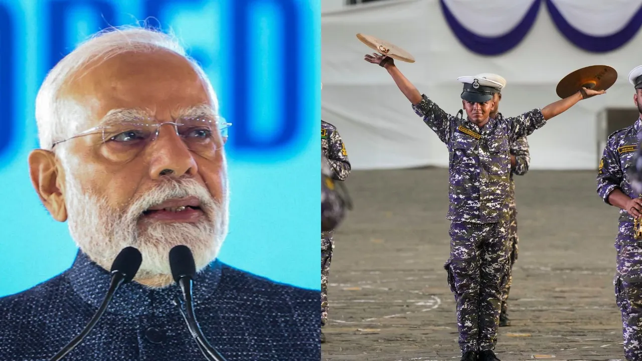 Narendra Modi Indian Navy
